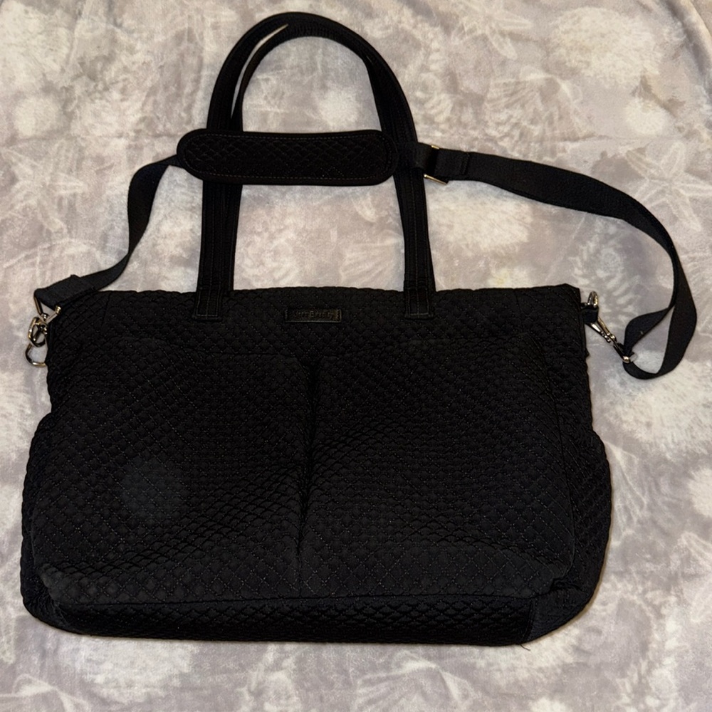 Vera Bradley large quilted tote bag 16 x 6 x 12